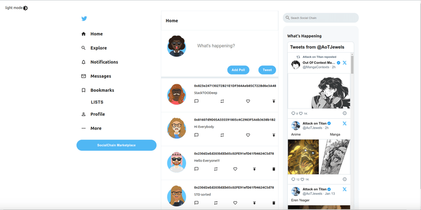 Decentralized Social Media